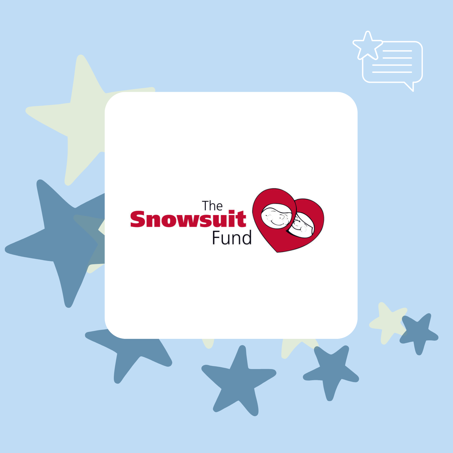 Testimonial The Snowsuit fund