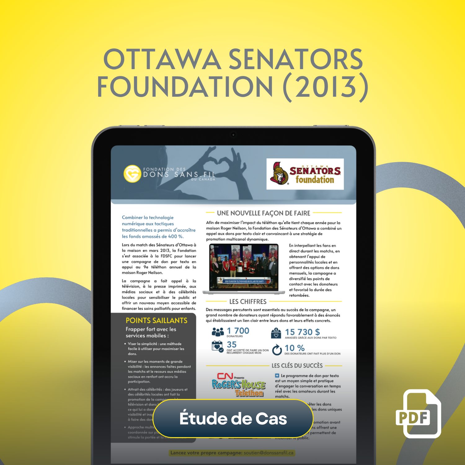 CS Ottawa Senators Foundation (2013)