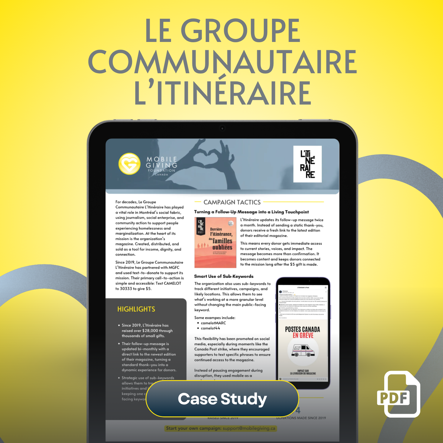 Le Groupe Communautaire L’Itinéraire Case Study Le Groupe Communautaire L’Itinéraire Case Study