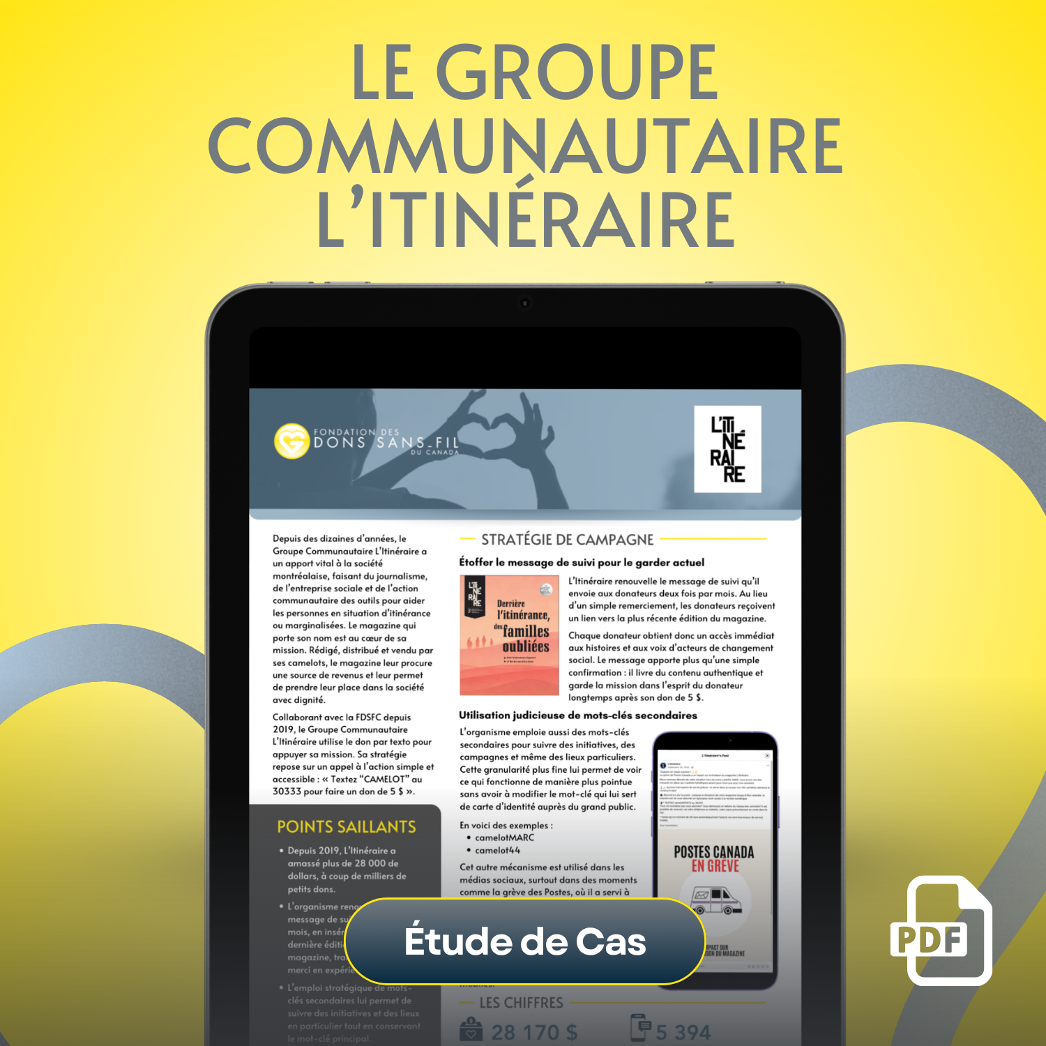 Le Groupe Communautaire L’Itinéraire Étude de cas